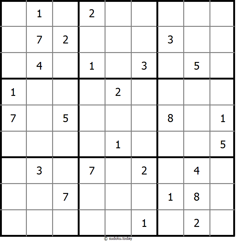 Nicht-kontinuierliches Sudoku