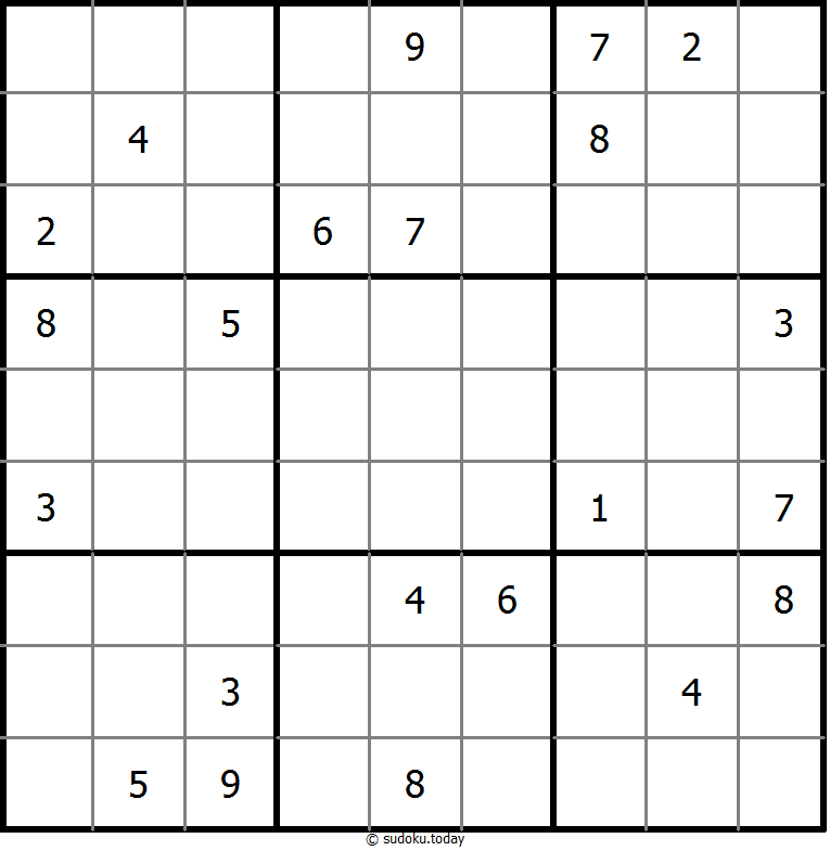 No Touch Sudoku 14. November 2025