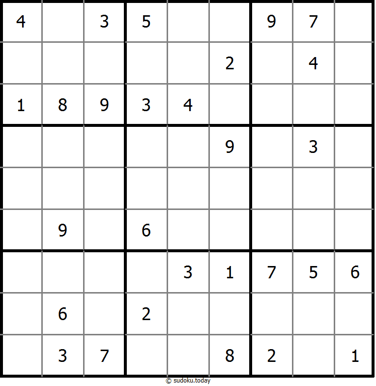 No Touch Sudoku 26. November 2025