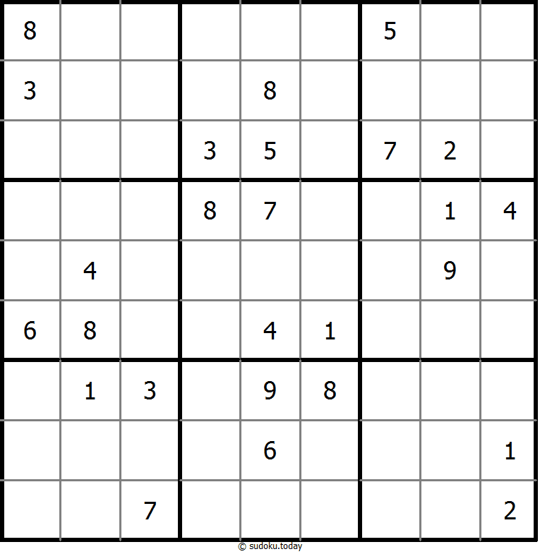 No Touch Sudoku 3. Februar 2026