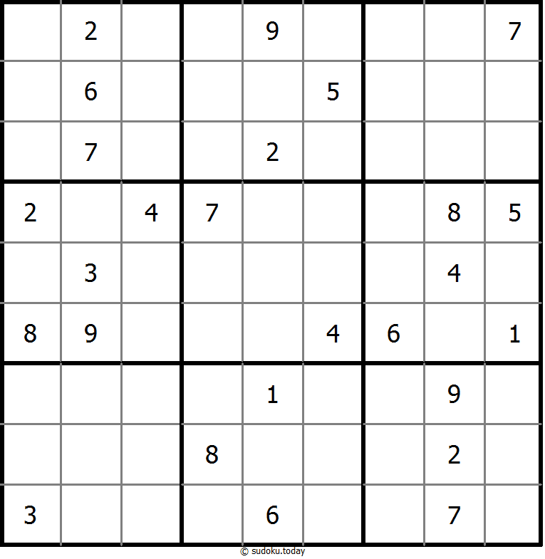 No Touch Sudoku 23. November 2025