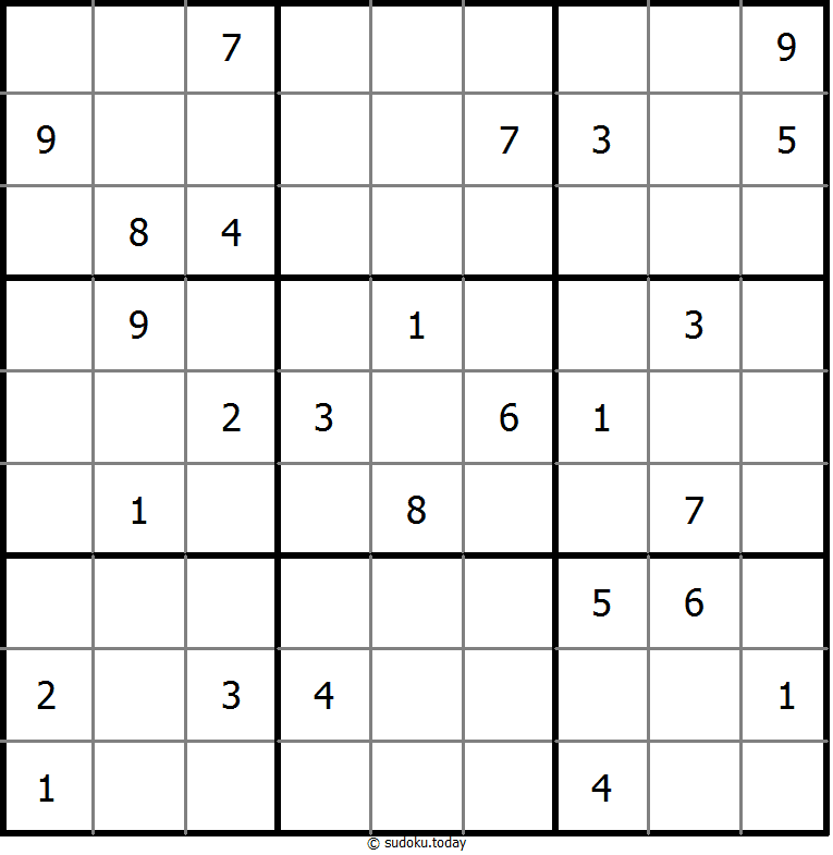No Touch Sudoku 29. Dezember 2025