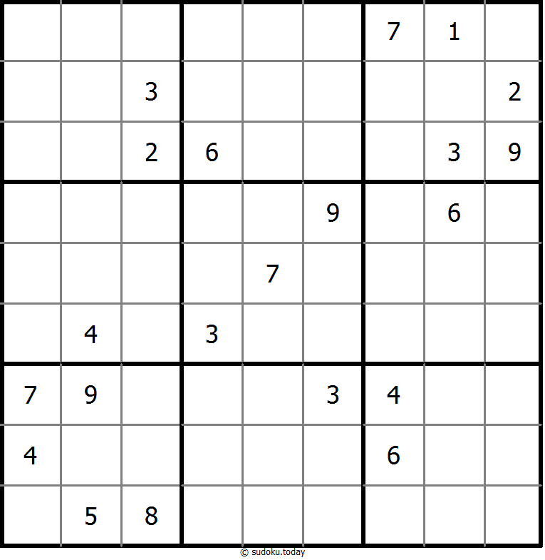 No Touch Sudoku 5. Dezember 2025