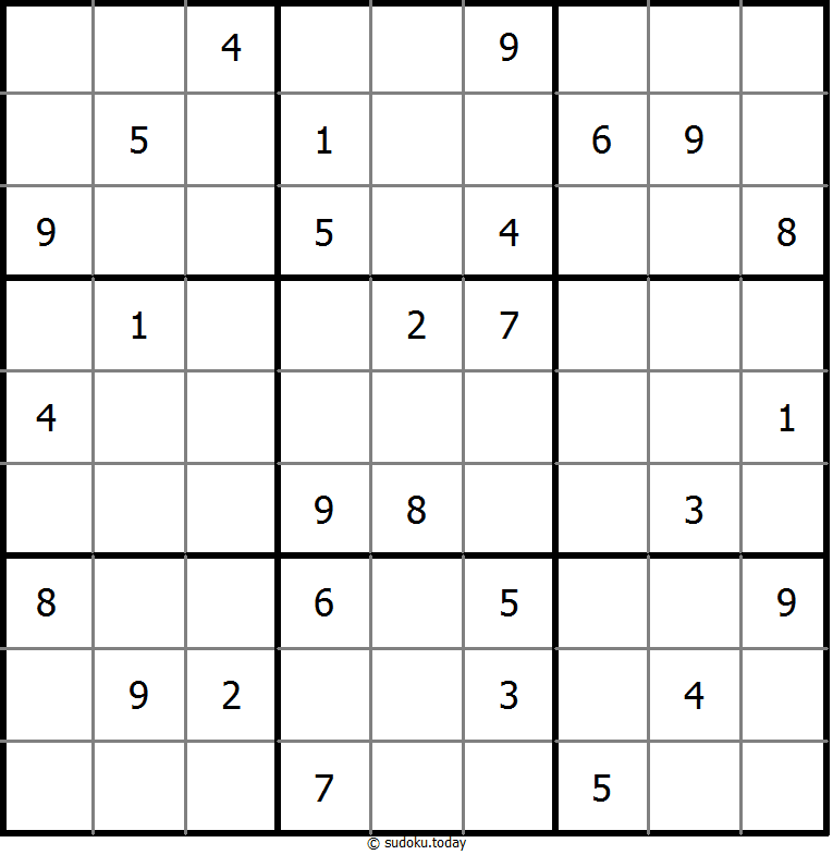 No Touch Sudoku 4. Januar 2026