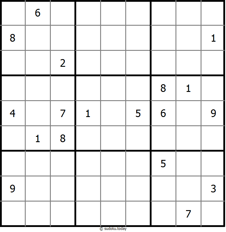 Non XV sudoku 18. Dezember 2025