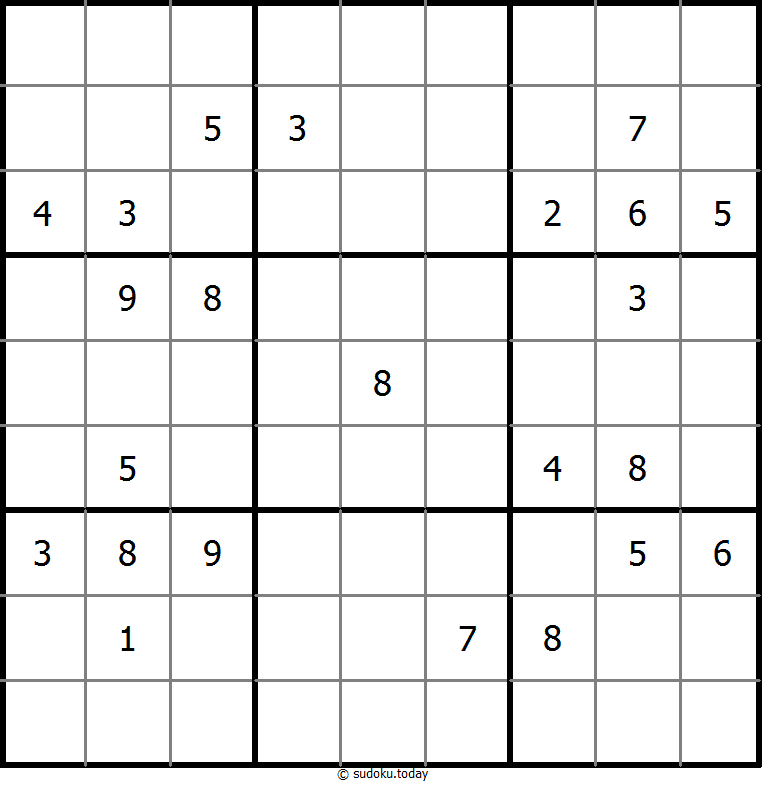 Nicht-Fünfzehn-Sudoku