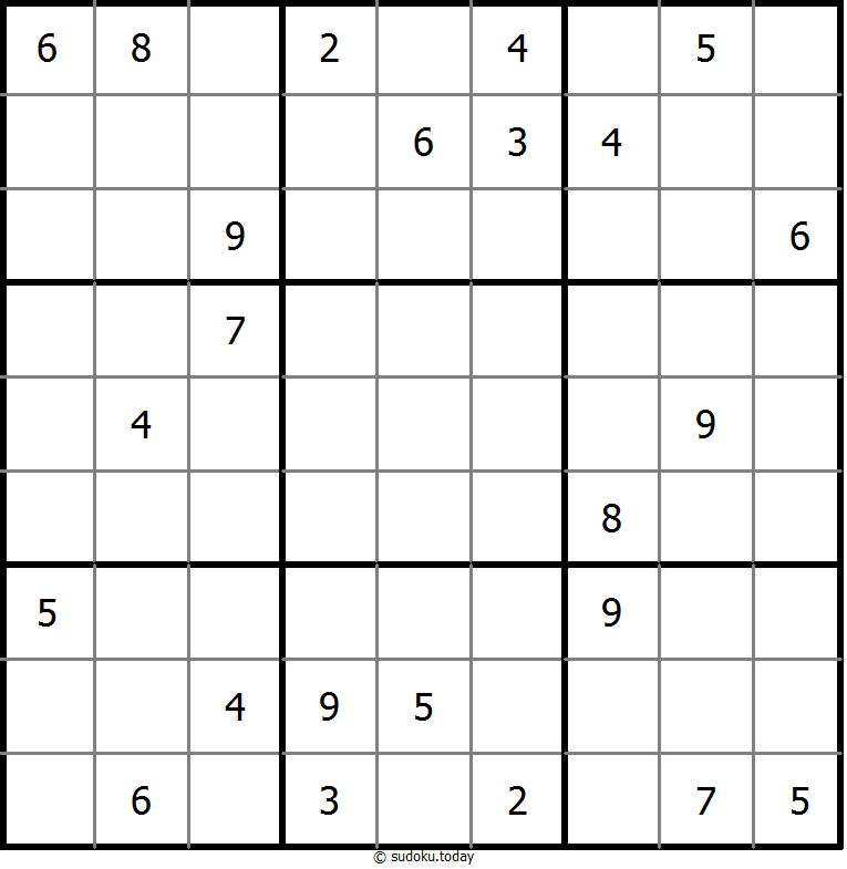 Non XV sudoku 20. November 2025