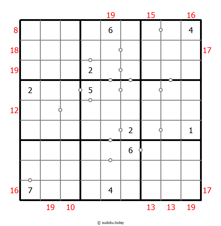 Hybrid Sudoku ( Consecutive Pairs + Sum Frame ) 07. Dezember 2025