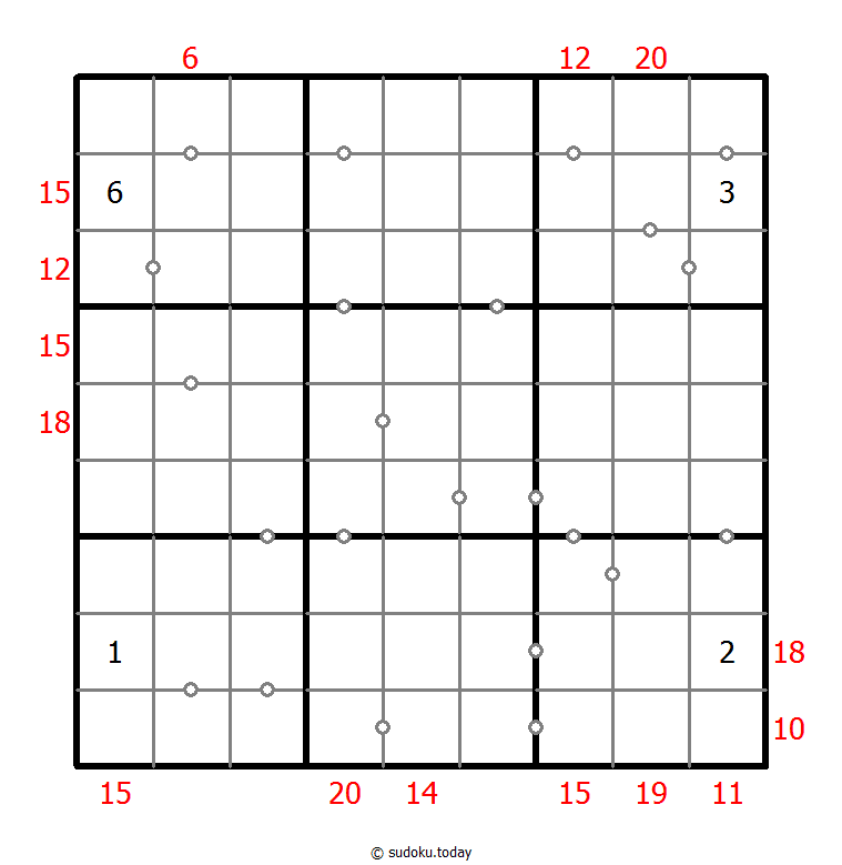 Hybrid Sudoku ( Consecutive Pairs + Sum Frame ) 22. November 2025