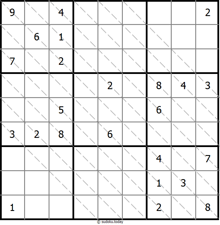 Mehrdiagonal-Sudoku