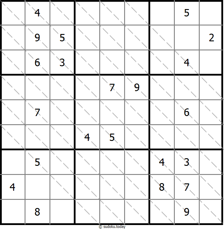 Mehrdiagonal-Sudoku