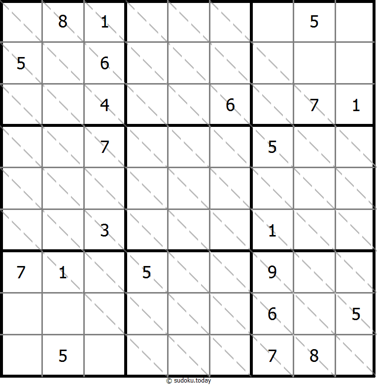 Mehrdiagonal-Sudoku