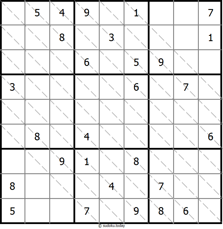 Mehrdiagonal-Sudoku
