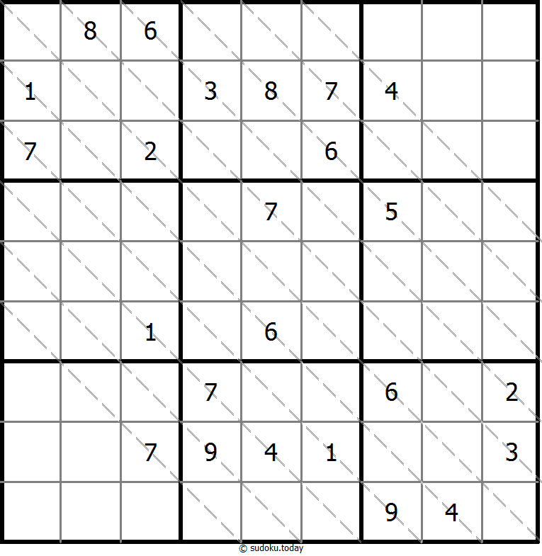 Mehrdiagonal-Sudoku
