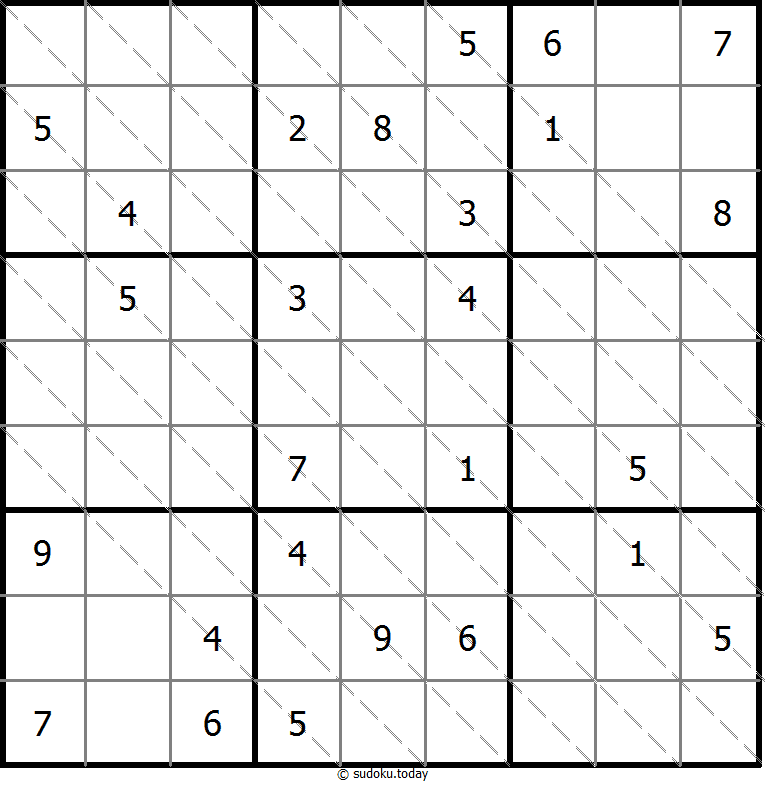 Mehrdiagonal-Sudoku