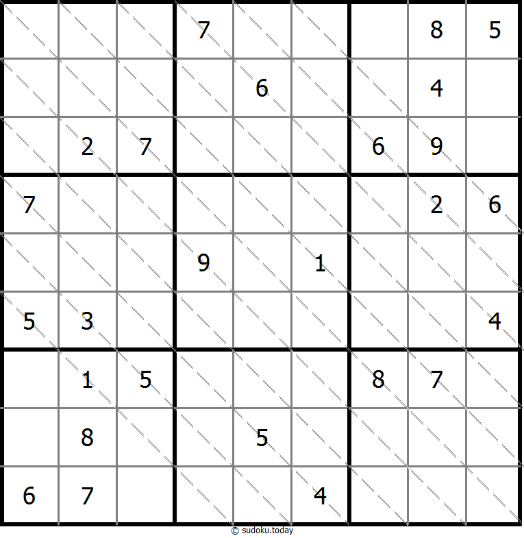 Mehrdiagonal-Sudoku