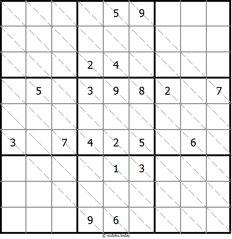 Multi Diagonal Sudoku 11. November 2025