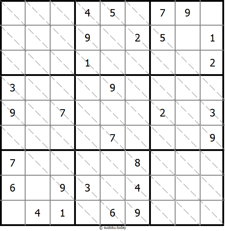 Mehrdiagonal-Sudoku