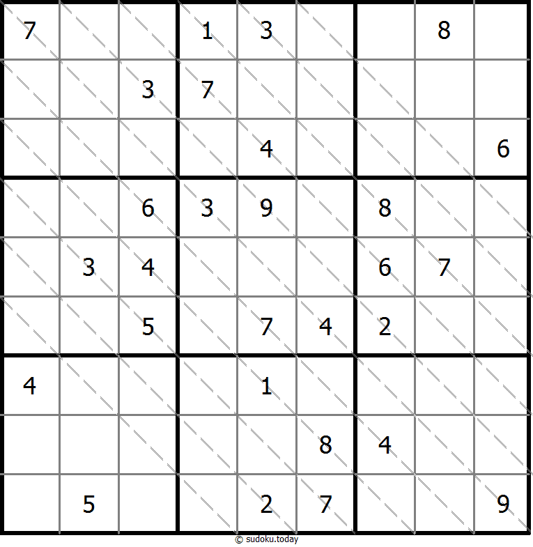 Mehrdiagonal-Sudoku