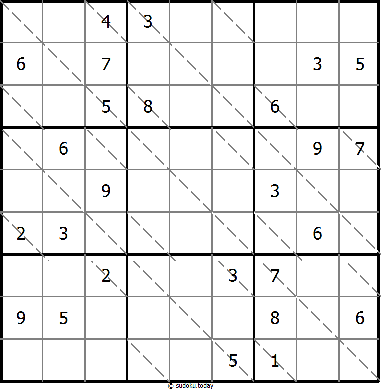 Mehrdiagonal-Sudoku