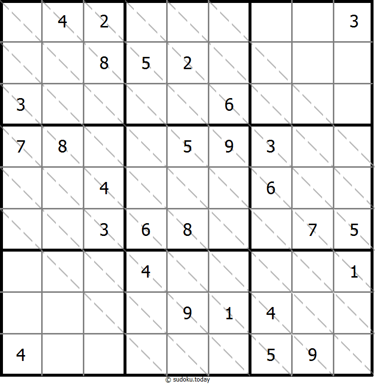 Mehrdiagonal-Sudoku