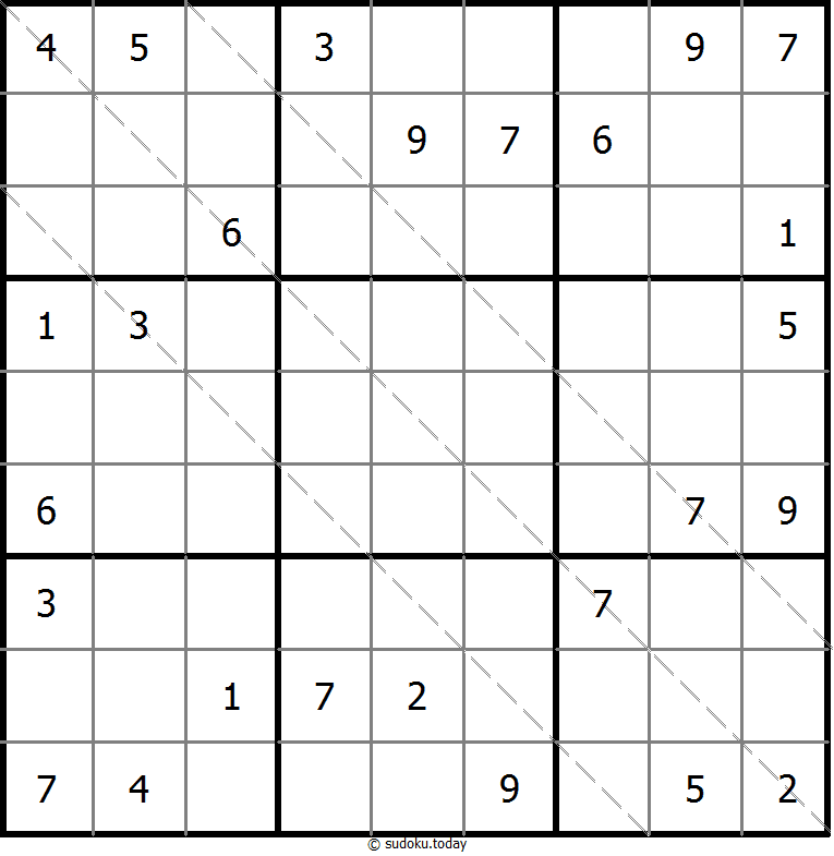 Mehrdiagonal-Sudoku