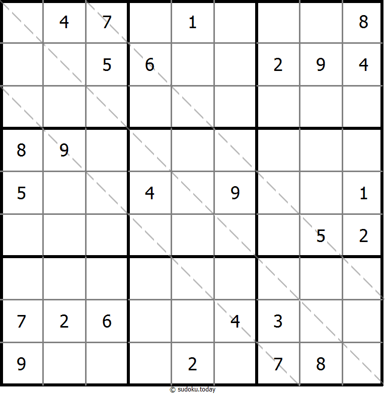 Mehrdiagonal-Sudoku