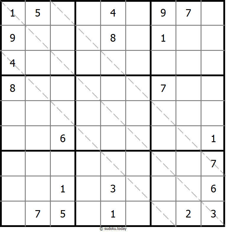 Mehrdiagonal-Sudoku
