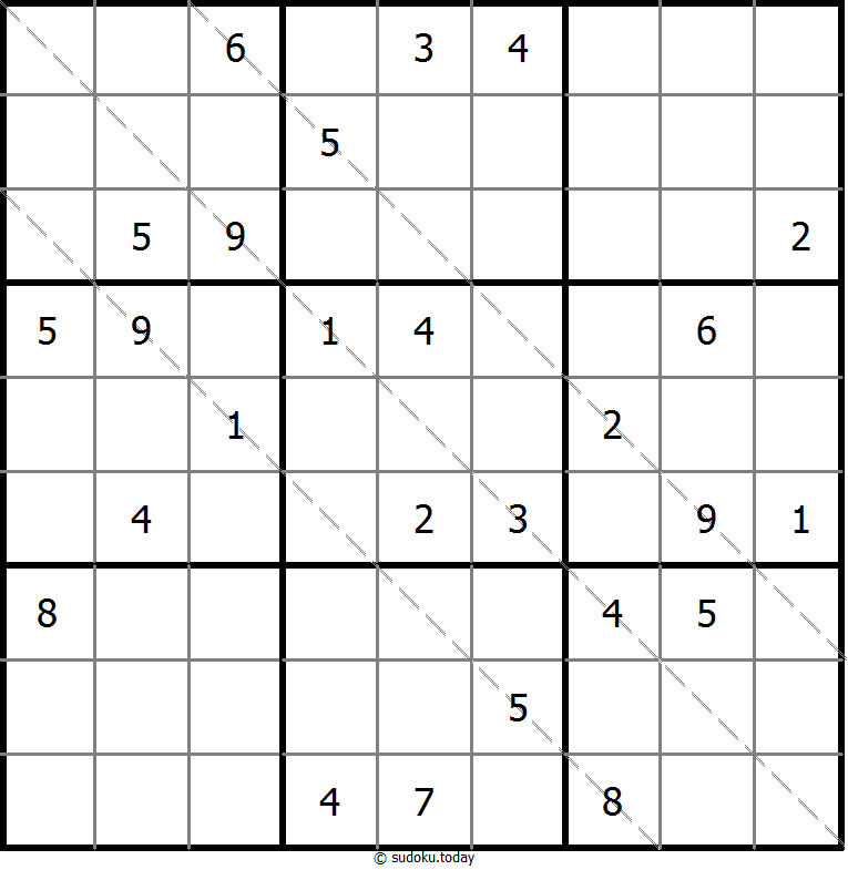 Mehrdiagonal-Sudoku