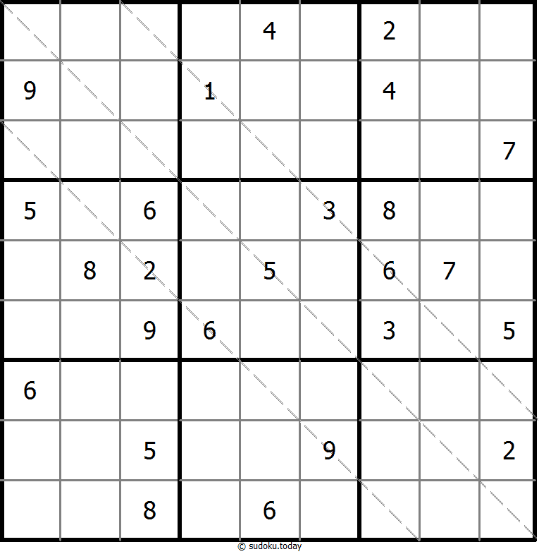 Mehrdiagonal-Sudoku