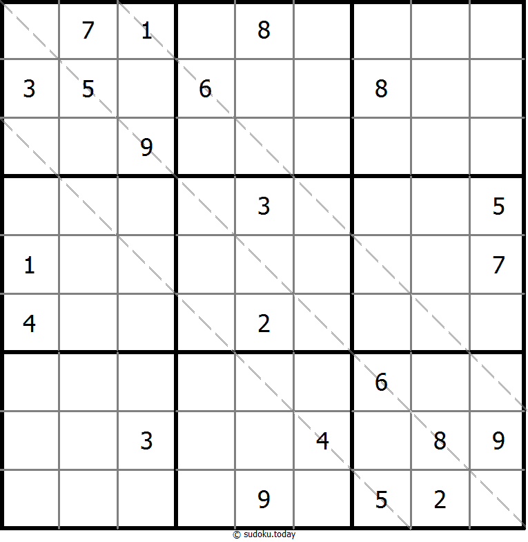 Mehrdiagonal-Sudoku