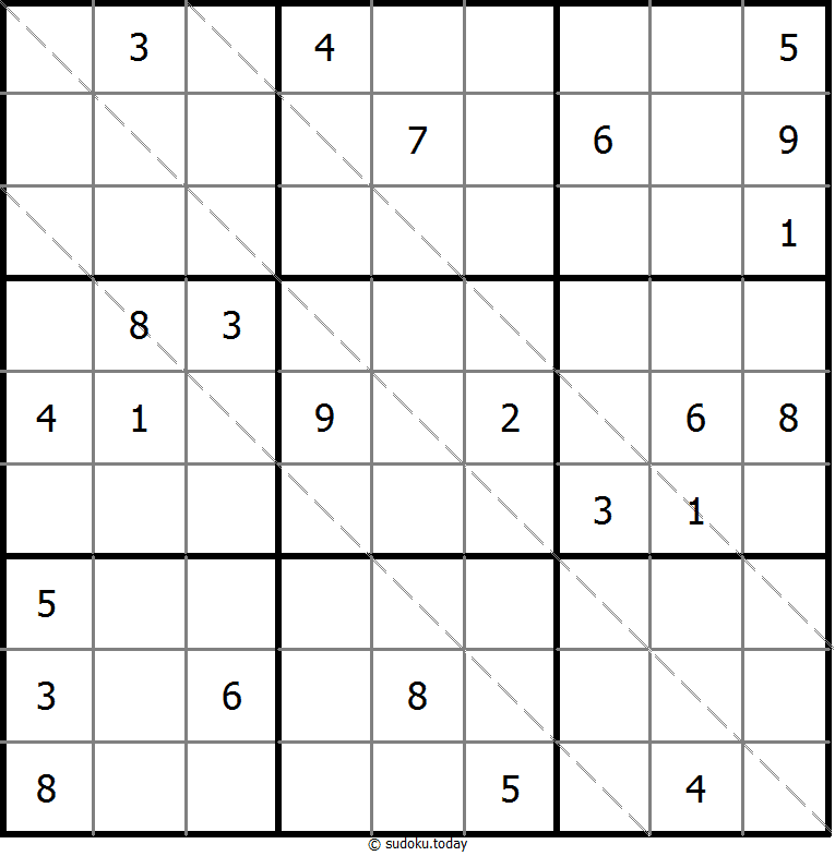 Mehrdiagonal-Sudoku