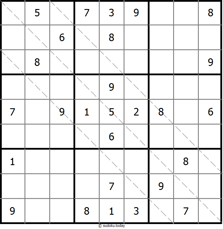 Mehrdiagonal-Sudoku
