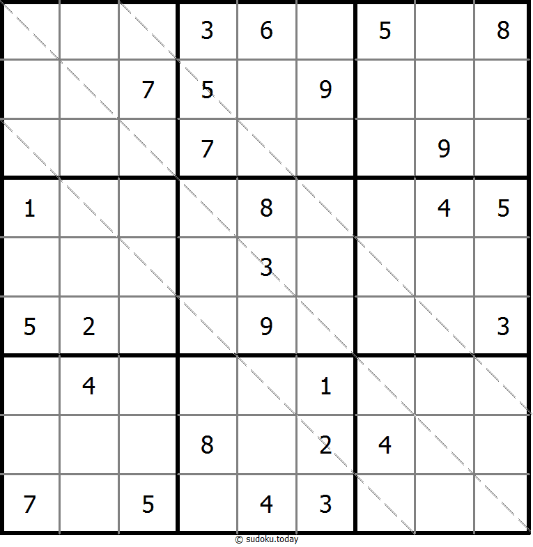 Mehrdiagonal-Sudoku