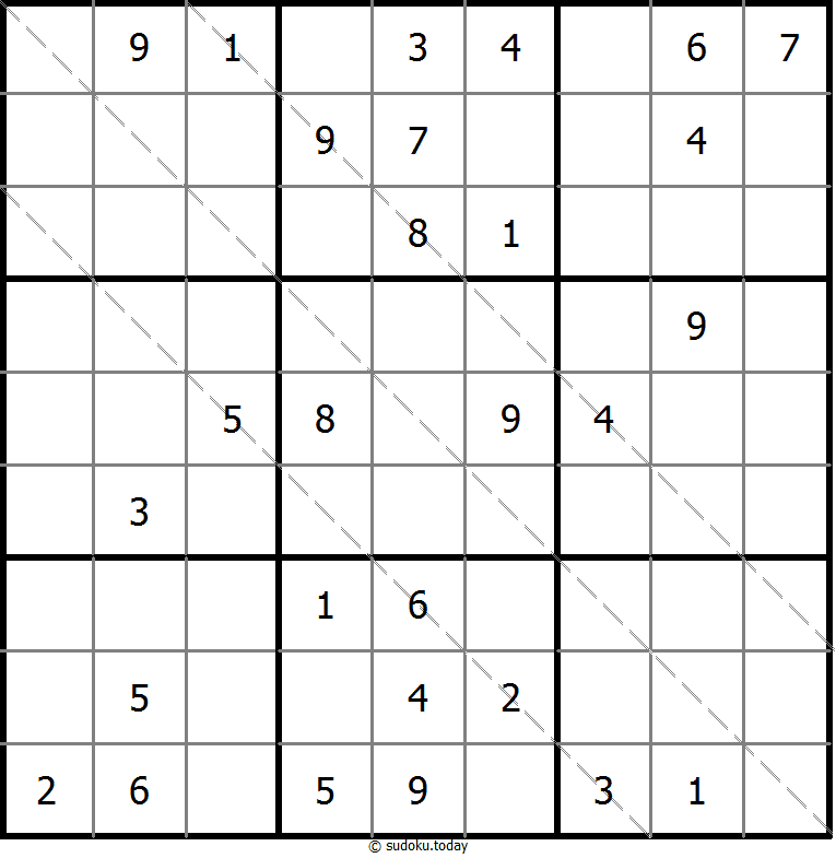 Mehrdiagonal-Sudoku