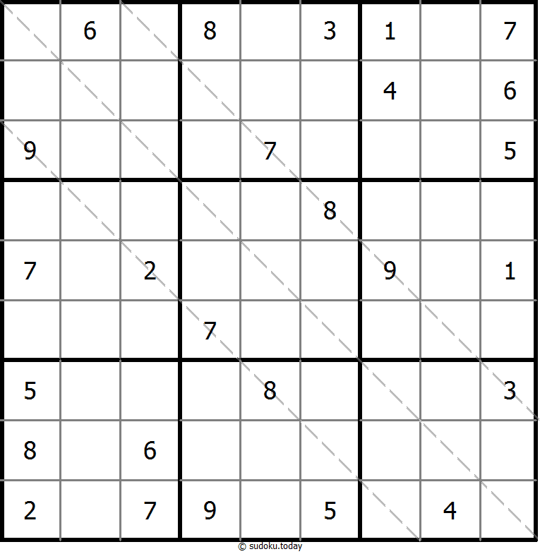 Mehrdiagonal-Sudoku