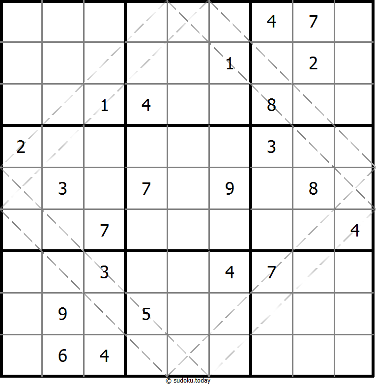 Mehrdiagonal-Sudoku