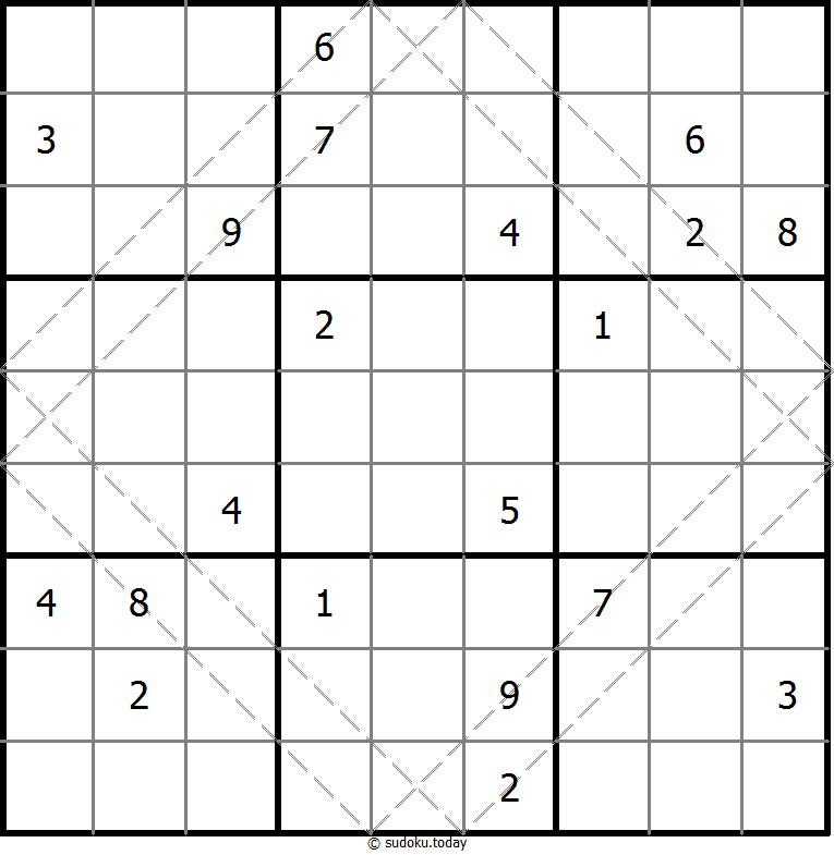 Multi Diagonal Sudoku 09. November 2025