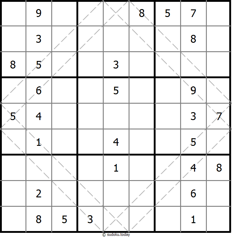 Mehrdiagonal-Sudoku