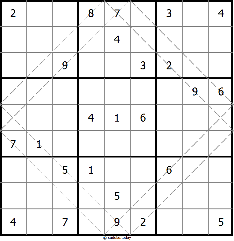 Mehrdiagonal-Sudoku