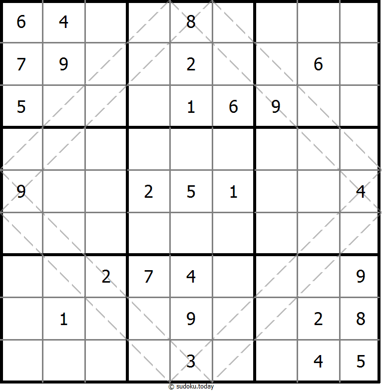 Multi Diagonal Sudoku 19. November 2025