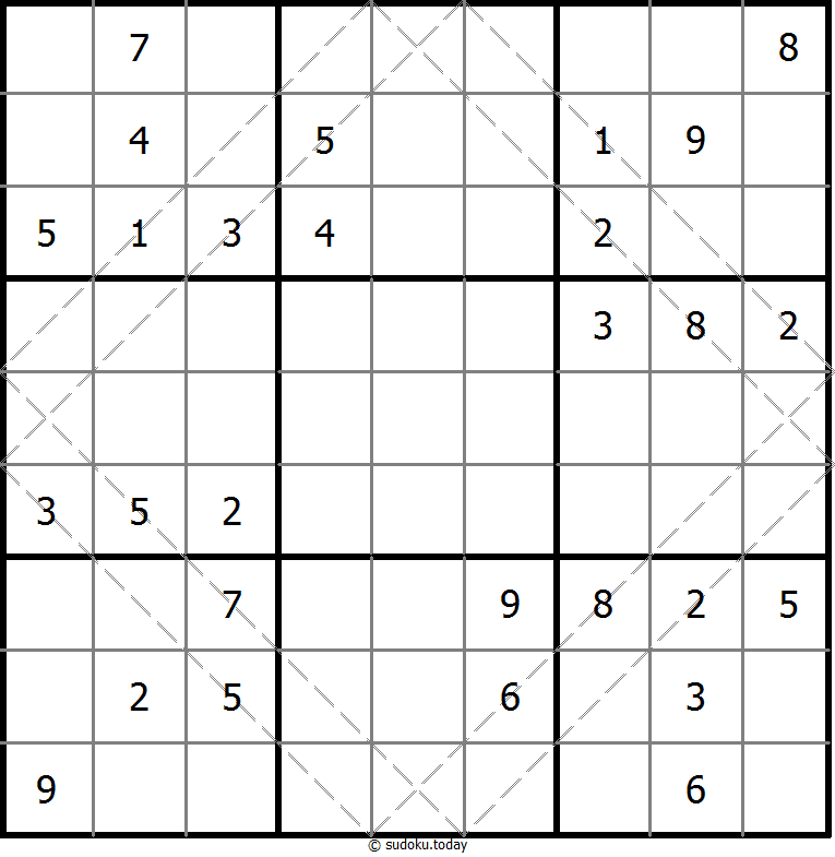 Multi Diagonal Sudoku 29. Oktober 2025
