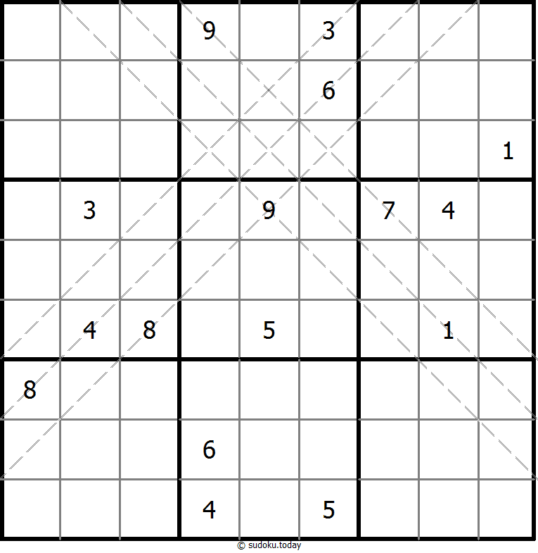 Mehrdiagonal-Sudoku