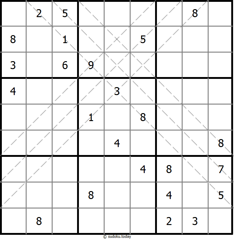 Mehrdiagonal-Sudoku