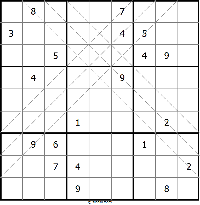 Mehrdiagonal-Sudoku
