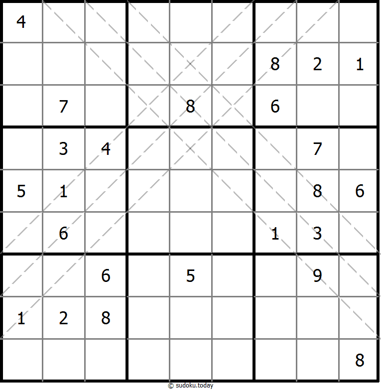 Mehrdiagonal-Sudoku