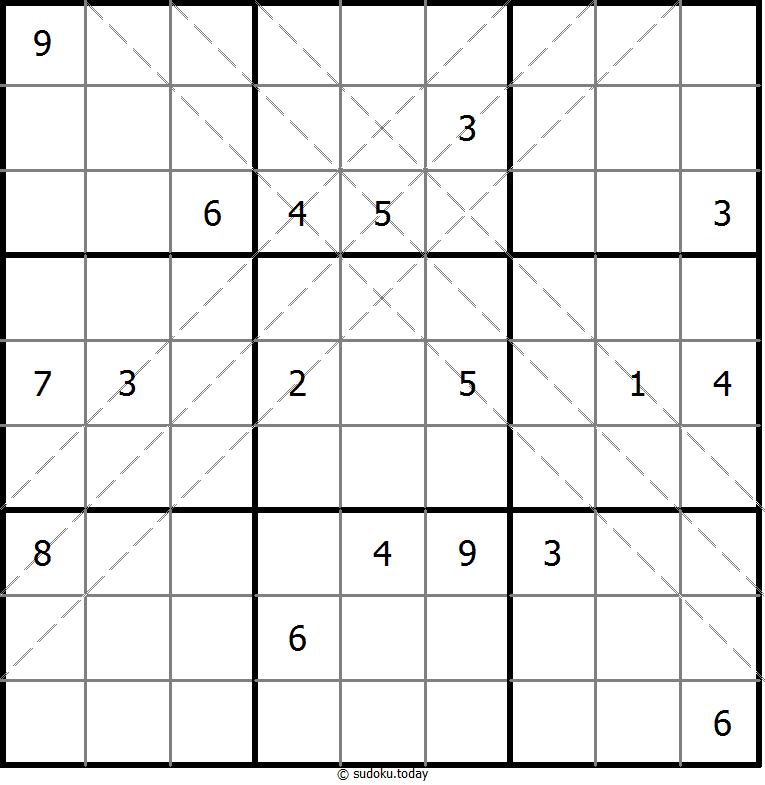 Mehrdiagonal-Sudoku