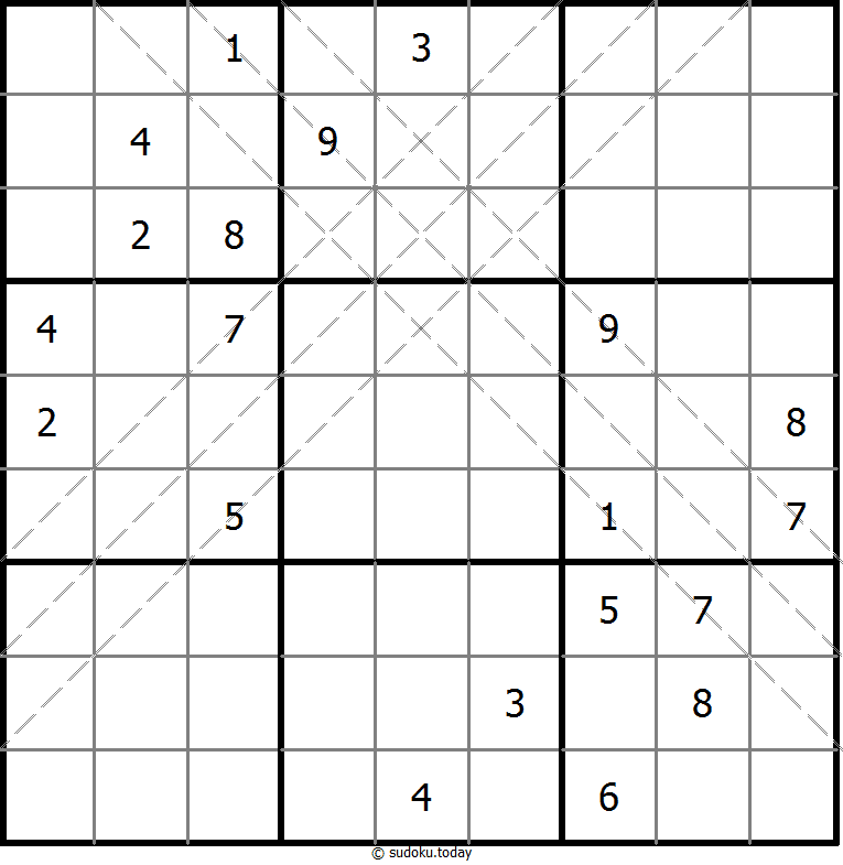 Mehrdiagonal-Sudoku