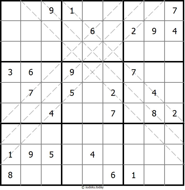 Mehrdiagonal-Sudoku