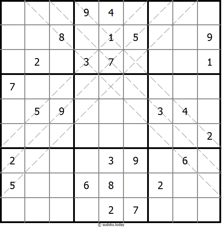 Mehrdiagonal-Sudoku